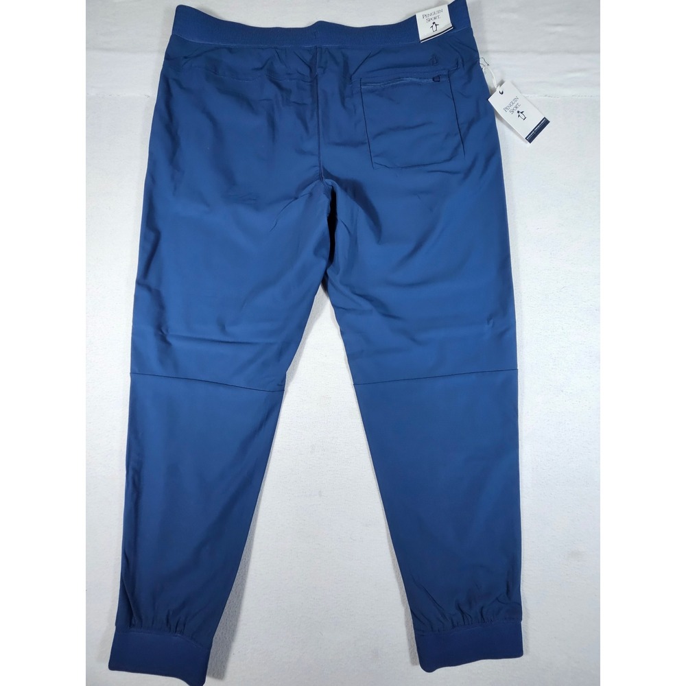 Original Penguin Sport Mens XL Blue Joggers‎ Moisture Wicking Athletic Pants NWT - Picture 7 of 10